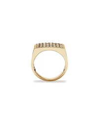 Men's Ring with 1.03 Carat TW of Diamonds in 10kt Yellow Gold