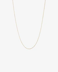 50cm (20") 0.66mm Width Box Chain in 10kt Yellow Gold