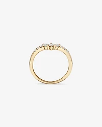 Wedding Ring with .38TW of Diamonds in 14k Yellow Gold