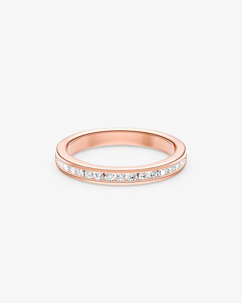 Wedding Band with 0.34 Carat TW of Diamonds in 14kt Yellow Gold