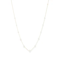 Cultured Freshwater Pearl Necklace in 10kt Yellow Gold