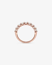 1.30 Carat TW Round Brilliant Laboratory-Grown Diamond Wedding Ring in 14kt Gold