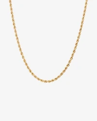 55cm (22") Rope Chain in 10kt Yellow Gold