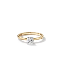 Carat TW Round Brilliant Diamond Solitaire Engagement Ring in 14kt White Gold