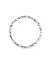 13mm Curb Chain in Sterling Silver