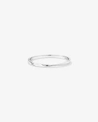 61mm Sculpture Ribbon Bracelet in Sterling Silver
