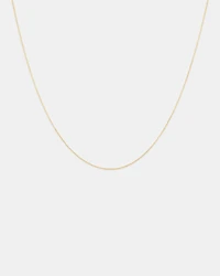 45cm (18") 0.8mm Cable Chain in 10kt Yellow Gold