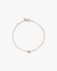 Bracelet with Aquamarine in 10kt Yellow Gold