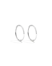 14mm Sleeper Earrings in Sterling Silver