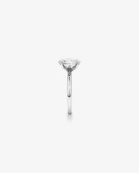 2.00 Carat TW Oval Cut Laboratory-Grown Diamond Solitaire Engagement Ring in 14kt White Gold