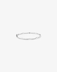 60mm Hollow Twist Bangle In 10kt Yellow Gold
