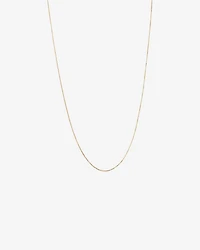 50cm (20") 0.66mm Width Box Chain in 10kt Yellow Gold
