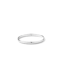 5.5mm-6mm Oval Bangle in Sterling Silver