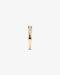 Wedding Band with 0.33 Carat TW of Diamonds in 14kt Yellow Gold