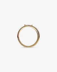 0.43 Carat TW Round Brilliant and Marquise Cut Laboratory-Grown Diamond Bypass Ring in 10kt Yellow Gold