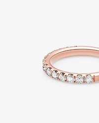 Evermore Wedding Band with 0.75 Carat TW Diamonds in 14kt White Gold