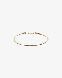 Bracelet serpentine en or jaune 10 K pour homme