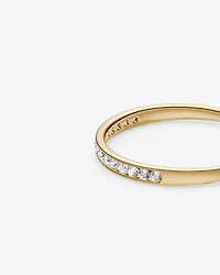 Wedding Band with 0.15 Carat TW of Diamonds in 14kt White Gold