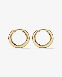 10mm Huggie Earrings in 10kt Yellow Gold
