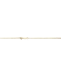 Chaîne belcher de cm en or jaune 18 K avec diamants, largeur de 1 à 1,5 mm