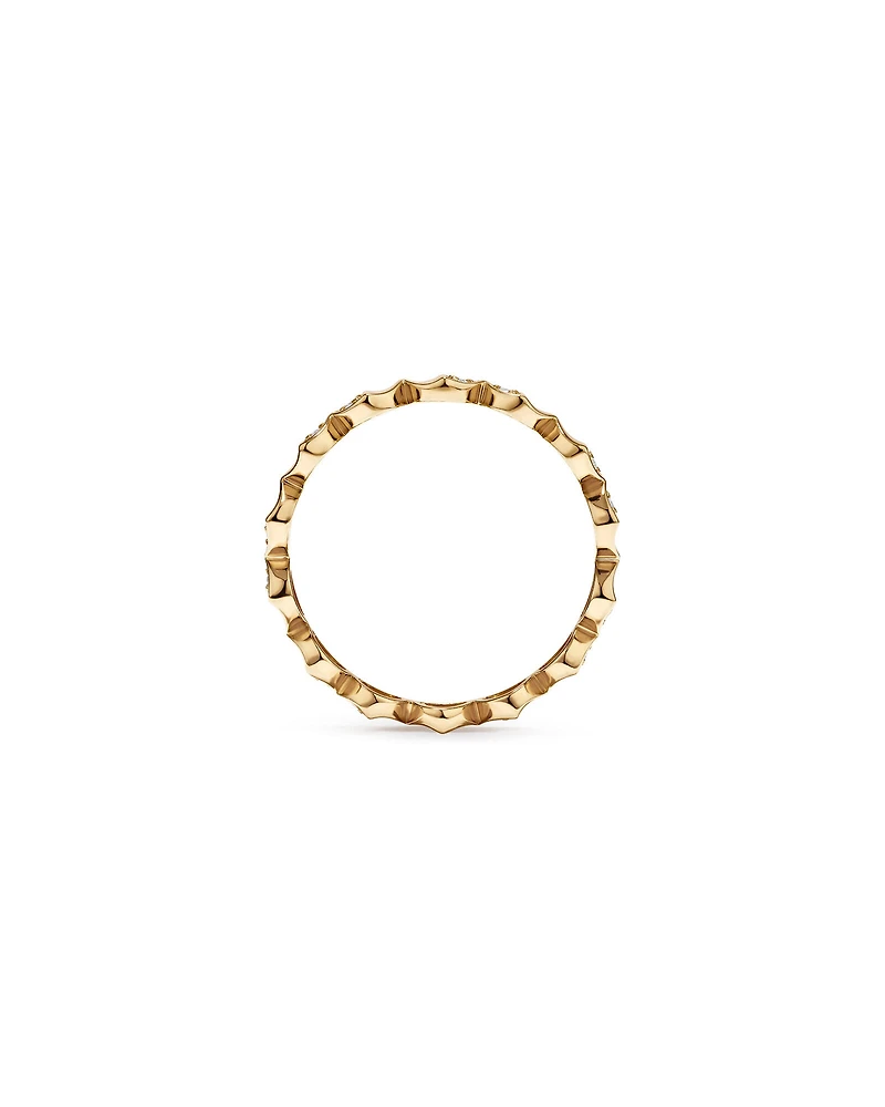 Signature Connect Curve Diamond Ring in 10kt Yellow Gold