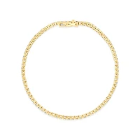 2.46 Carat TW Diamond Tennis Bracelet in 10kt Gold