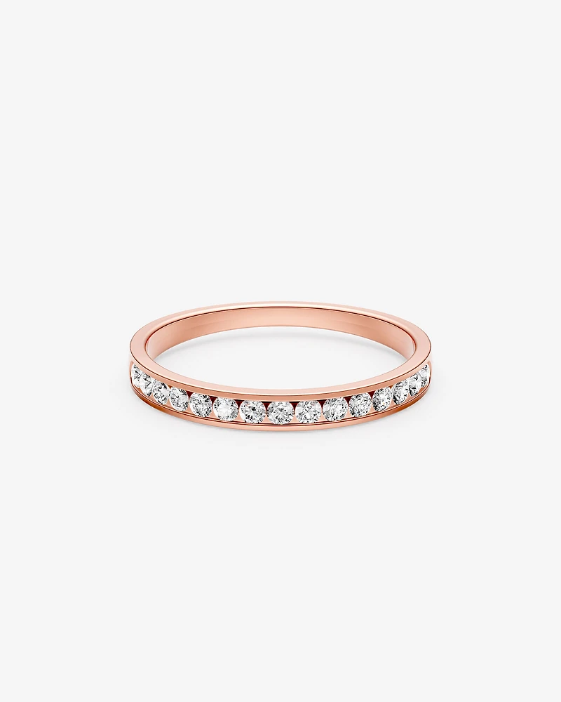 0.25 Carat TW Channel Set Diamond Wedding Ring in 14kt Gold