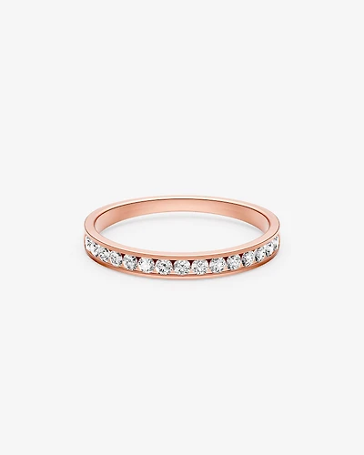 0.25 Carat TW Channel Set Diamond Wedding Ring in 14kt Gold