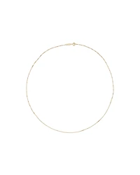 50cm (20") 0.66mm Width Box Chain in 10kt Yellow Gold