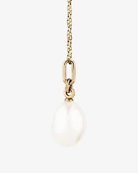 Pendentif en or jaune 10 K avec perle baroque d’eau douce de culture