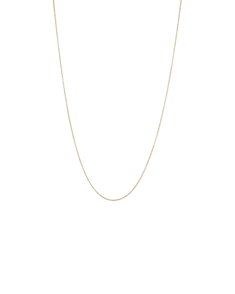 55cm (22") Solid Belcher Chain in 10kt Yellow Gold