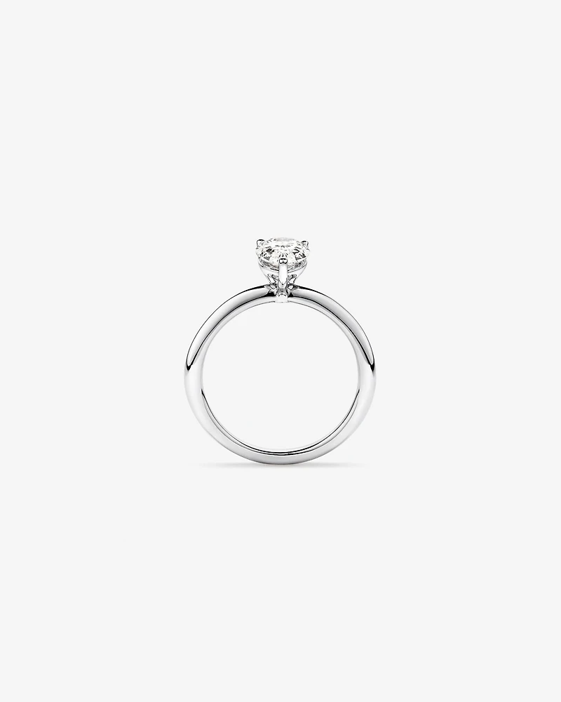 1.25 Carat TW Pear Laboratory-Grown Diamond Solitaire Engagement ring in 14kt Yellow and White Gold