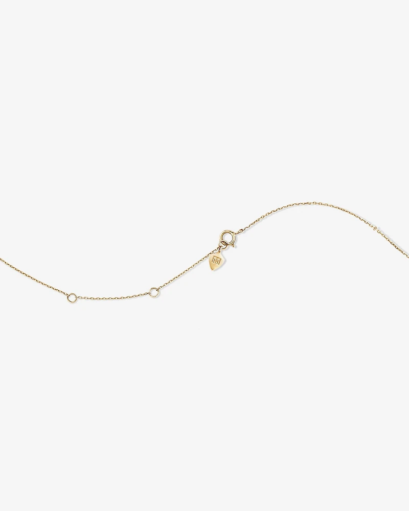 Stardust Pendant with .55TW of Diamonds in 10kt Yellow Gold and Rhodium