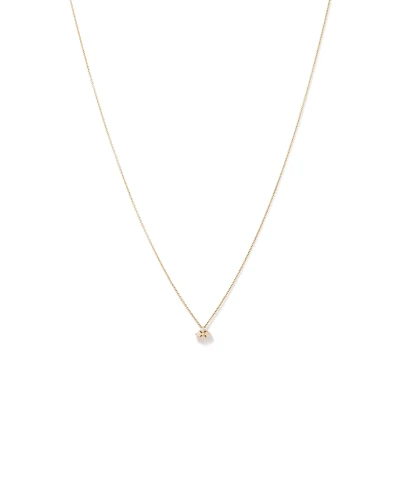 Australian Opal & Diamond Accent Necklace in 10kt Yellow Gold