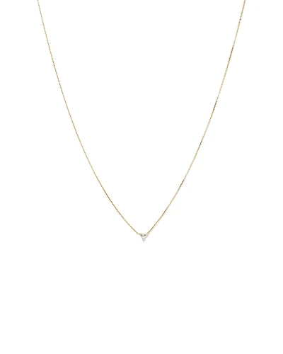 Necklace With 0.08 Carat TW Diamonds in 10kt Yellow Gold
