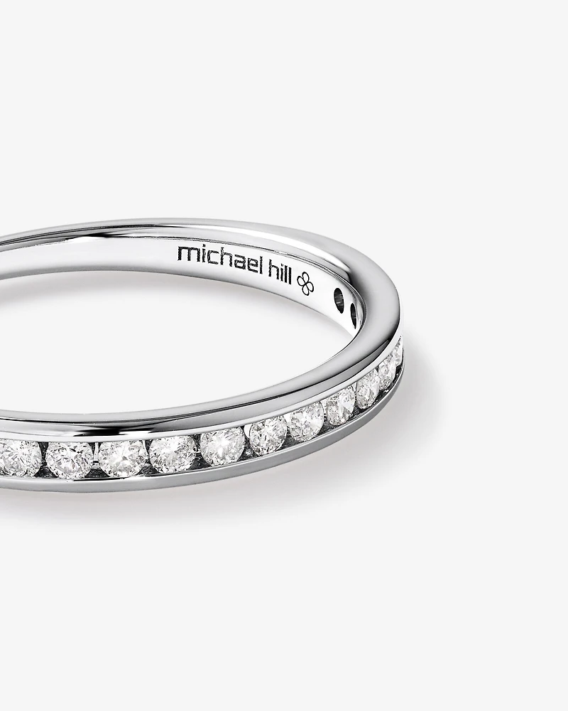 0.25 Carat TW Channel Set Diamond Wedding Ring in 14kt Gold