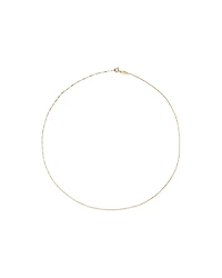50cm (20") 1mm Width Singapore Chain in 10kt Yellow Gold