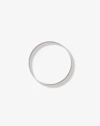 7.5mm-8mm Round Bangle in Sterling Silver