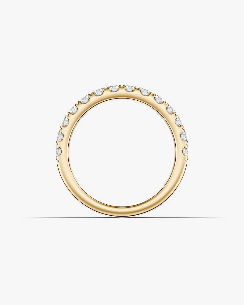 Evermore Wedding Band with 0.75 Carat TW Diamonds in 14kt White Gold