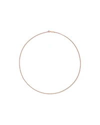 60cm (24") Hollow Belcher Chain in 10kt Yellow Gold