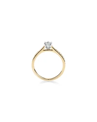 Ring with 0.48 Carat TW of Diamonds in 14kt Yellow & White Gold
