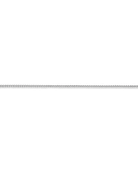55cm (22") 2-2.5mm Width Fine Curb Chain Necklace in Sterling Silver