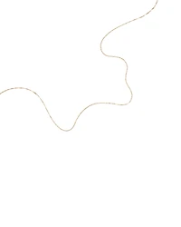 50cm (20") 1mm Width Singapore Chain in 10kt Yellow Gold