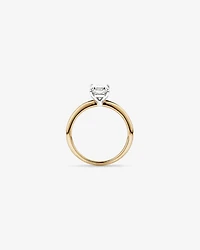 1.25 Carat TW Radiant Laboratory-Grown Diamond Solitaire Engagement Ring in 14kt White Gold