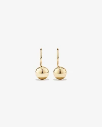 7mm Euroball Earrings in 10kt Rose Gold