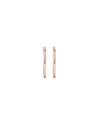 14mm Sleeper Earrings in 10kt Yellow Gold