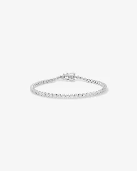 2.00 Carat TW Laboratory-Grown Diamond Tennis Bracelet in Sterling Silver