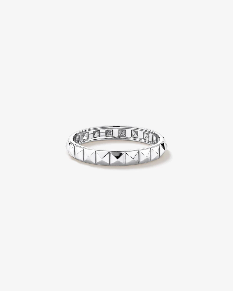 Bague Signature Connect Linéaire en Argent Sterling