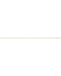 45cm (17") 1.44mm Width Solid Diamond Cut Curb Chain in 10kt Yellow Gold