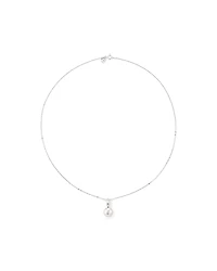 Pendant with Cultured Freshwater Pearl in Sterling Silver
